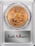 MEXICO. 50 Pesos, 1947. Mexico City Mint. PCGS MS-67 Gold Shield.