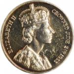 GREAT BRITAIN. Elizabeth II Coronation Gold Medal, 1953. PCGS SPECIMEN-61 Gold Shield.