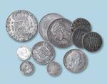 西班牙各时期银币一组十余枚