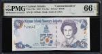 CAYMAN ISLANDS. Cayman Island Monetary Authority. 1 Dollar, 2003. P-30a. Commemorative. PMG Gem Unci