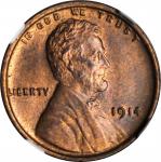 1914 Lincoln Cent. MS-65 RB (NGC).