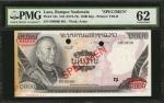 1963-75年老挝国家银行50, 200, 1000基普。样票。LAOS. Banque Nationale Du Laos. 50, 200, & 1000 Kip, ND (1963-75). 
