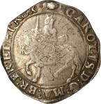 GREAT BRITAIN. 1/2 Crown, ND (1636-38). London Mint. Charles I. PCGS AU-50.