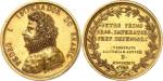 BRÉSILPierre Ier (1822-1831). Médaille, inauguration de l’Académie Impériale des Beaux-Arts de Rio d