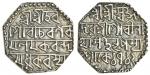 Assam, Gaurinatha Simha (1780-95), octagonal Rupee, 11.31g, Sk. 1712, year 11, similar to previous l