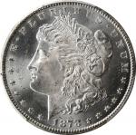 1878-CC Morgan Silver Dollar. MS-64+ (PCGS). CAC.