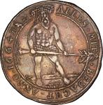GERMANY. Brunswick-Luneburg: Wolfenbuttel. "Houseboy" Taler, 1664. Zellerfeld Mint. August "the Youn