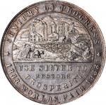1933 Colorados "Century of Progress" Dollar. Type IV. Silver. 40 mm. HK-870. Rarity-3. MS-66 (NGC).