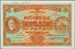 MOZAMBIQUE. Banco Nacional Ultramarino. 50 Escudos, 1.1.1921. P-71s. Specimen. PMG About Uncirculate