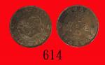 江苏省造光绪元宝二十文Kiang-Soo Province, Kuang Hsu Copper 20 Cash, ND (1902) (Y-163). PCGS AU58 金盾