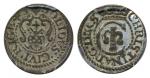 Coins, Swedish possessions, Riga. Kristina, 1 solidus 1643