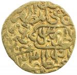 SAFAVID: Tahmasp I, 1524-1576, AV ½ mithqal (2.26g), Tabriz, AH933, A-2591, mint & date in lozenge s