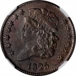 1825 Classic Head Half Cent. AU Details--Cleaned (NGC).