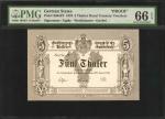GERMAN STATES. 5 Thalers, 1870. P-S694FP. Front Proof. PMG Gem Uncirculated 66 EPQ.