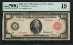 Fr. 1072b. 1914 $100 Federal Reserve Note. Boston. PMG Choice Fine 15.