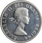CANADA. Dollar, 1958. Ottawa Mint. PCGS PROOFLIKE-67 Cameo Gold Shield.