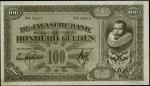 1925元荷属东印度爪哇银行一佰圆。 