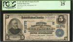 Hempstead, New York. $5 1902 Plain Back. Fr. 606. The Second NB. Charter #11375. PCGS Currency Very 