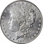 1894-S Morgan Silver Dollar. MS-64 (PCGS).