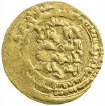 GREAT SELJUQ: Malikshah I, 1072-1092, AV dinar (3.09g), AH472, A-1674, Zeno-262448 (this piece), fin