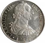 MEXICO. 8 Reales, 1788-Mo FM. Mexico City Mint. Charles III. PCGS MS-62.