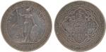 COINS，錢幣，GREAT BRITAIN，英國，Trade Coinage: Silver British Trade Dollar 英國貿易銀圓，1921B，restrike (Pr 24; K
