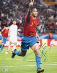 西班牙足球先生劳尔·冈萨雷斯 亲笔签名照片