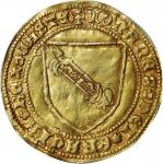 SPAIN. Dobla de la Banda, ND (1406-54)-S. Seville Mint. Juan II. PCGS AU-55.