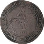 GREAT BRITAIN. Crown, ND (1551). London Mint; mm: У. Edward VI. PCGS VF-35.