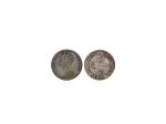 香港1毫银币一套3枚：1897年 KM6.3,佳品；1899年 KM6.3,上佳；1900年 KM6.3,上佳，NC 藏品，共3枚。