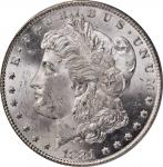 1881-CC Morgan Silver Dollar. MS-63 (PCGS). OGH.