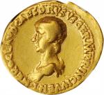 NERO AS CAESAR, A.D. 50-54. AV Aureus (7.44 gms), Lugdunum Mint, struck under Claudius, A.D. 51. NGC