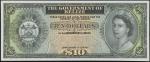 Government of Belize, proof of $10, ND (1974-76), (Pick 36p, TBB B104p), uncirculated, rare