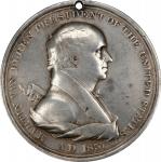 1837 Martin Van Buren Indian Peace Medal. Silver. First Size. Julian IP-17, Prucha-44. Choice Fine.