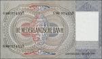 NETHERLANDS. Nederlandsche Bank. 10 Gulden, 1942. P-56b. Uncirculated.