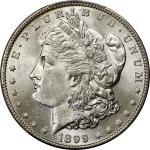 1899-O Morgan Silver Dollar. VAM-4. Top 100 Variety. Micro O. MS-63 (PCGS). CAC.