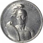 RUSSIA. Grand Prince Iziaslav I Yaroslavich Tin Medal, ND (ca. 1770). PCGS Genuine--Environmental Da