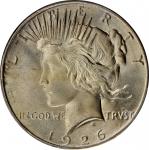 1926 Peace Silver Dollar. MS-66+ (PCGS).
