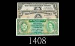 1935年美国1元、53年5元、76年贝里斯1元，三枚。均未使用1935 USA $1, 1953 $5 & 1976 The Govt of Belize $1. SOLD AS IS/NO RET