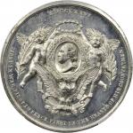 1876 Danish Medal. MDCCLXXVI Obverse. White Metal. 53 mm. Musante GW-932, Baker-426B. MS-63 (PCGS).