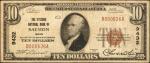 Salmon, Idaho. $10 1929 Ty. 1. Fr. 1801-1. The Citizens NB. Charter #9432. Fine.