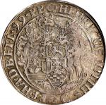 GERMANY. Brunswick-Luneburg: Wolfenbuttel. "Pelican" Taler, "99" (1599). Goslar Mint. Heinrich Juliu