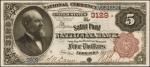 Saint Paul, Nebraska. $5 1882 Brown Back. Friedberg 467 (W-711). The Saint Paul NB. Charter #3129. P