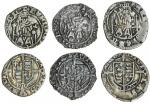 Henry VII (1485-1509), Pennies (3), York under Archbishop Rotherham, Sovereign type IIc (2), 0.78g, 