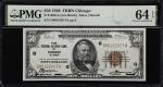 Fr. 1880-G. 1929 $50 Federal Reserve Bank Note. Chicago. PMG Choice Uncirculated 64 EPQ.