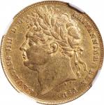 GREAT BRITAIN. Sovereign, 1822. London Mint. George IV. NGC AU-55.