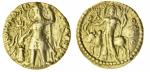 India, Kushan Empire, Vasu Deva II (c.267-298), gold Dinar, 8.03g, nimbate and crowned king standing
