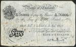 Bank of England, K.O. Peppiatt, £5 (3), London July 1947, serial numbers M69 070248/9, also includin