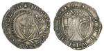 Commonwealth (1649-60), Shilling, 5.96g, 1655, m.m. sun, shield of England within palm and laurel wr