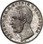 ALLEMAGNE - GERMANYHanovre (royaume de), Georges V (1851-1866). Double thaler (3 1/2 florins), 1er t